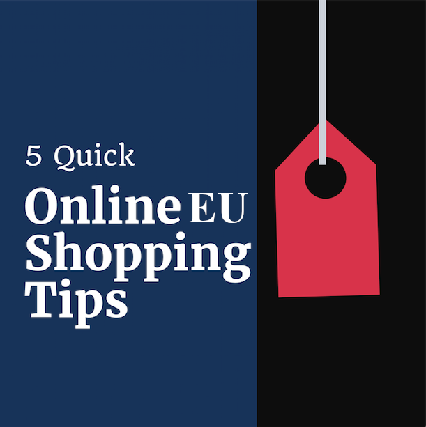 5 Online Europe Shopping Tips